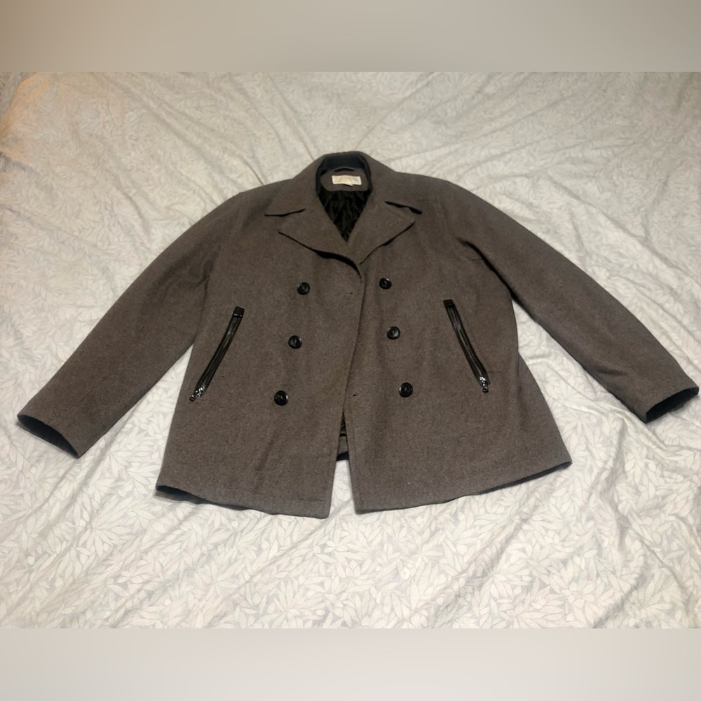 Micheal Kors wool men’s pea coat